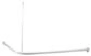 Euroshowers Professional Curtain Track White