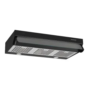 EXTRACTOR DE GRASA - ACERO INOXIDABLE - COMPATTO 90 BLACK