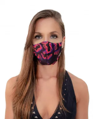 FACE MASK - OCEAN PINK REUSABLE