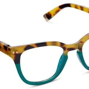 Faye- Tokyo Tortoise/ Teal Reading Glasses