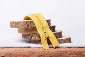 Fermeture Eclair Spirale Jaune Anis- Non Séparable Z51 685