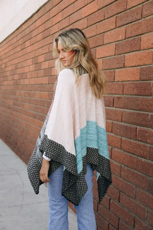 FIESTA OMBRE PONCHO