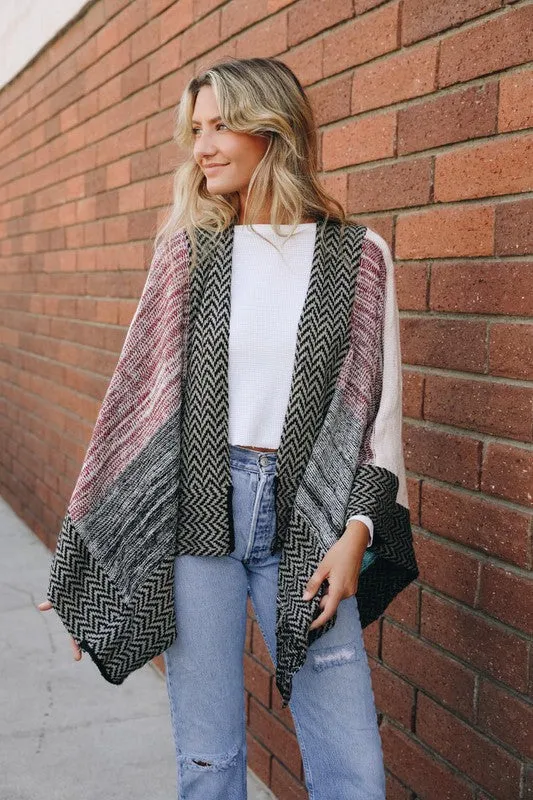 FIESTA OMBRE PONCHO