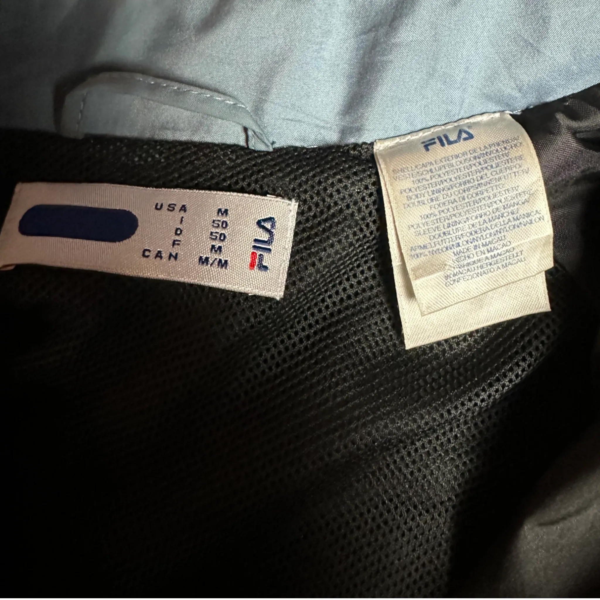 FILA ZIP-UP WINDBREAKER - M