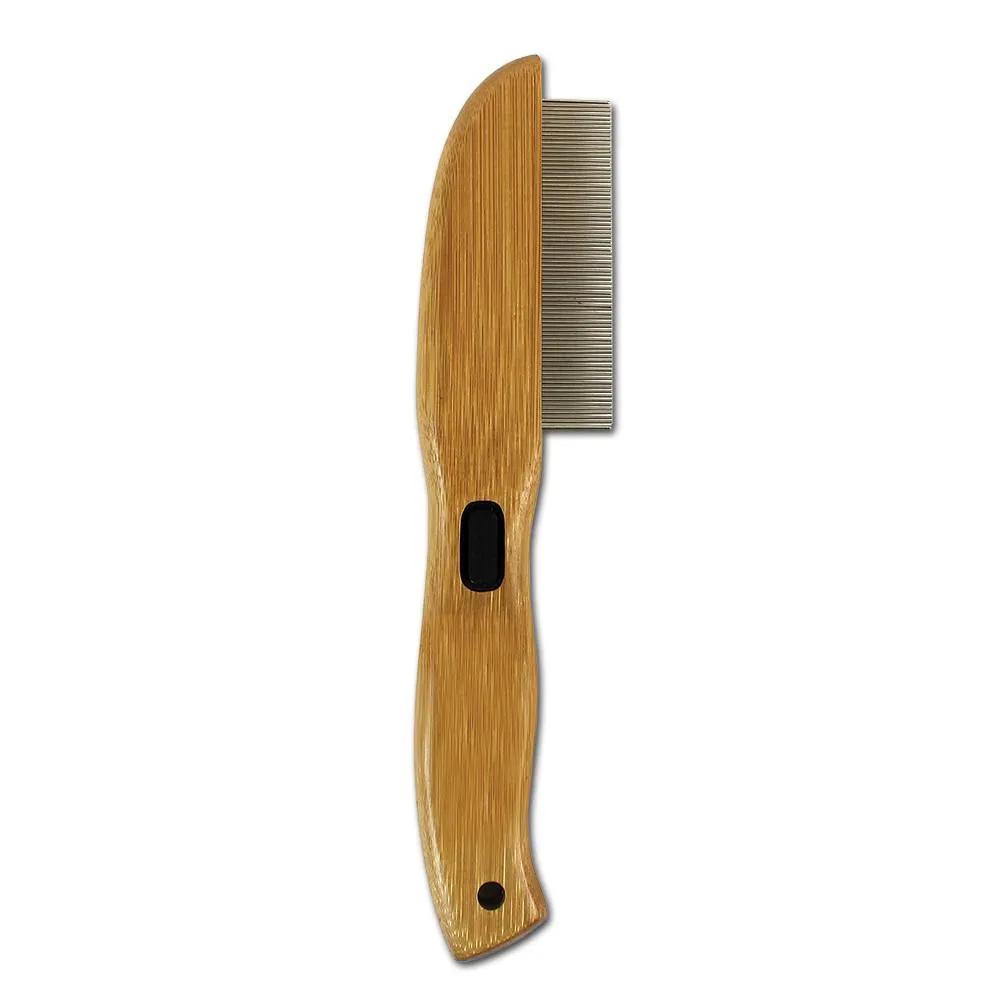 Flea Comb with 77 Rotating Pins