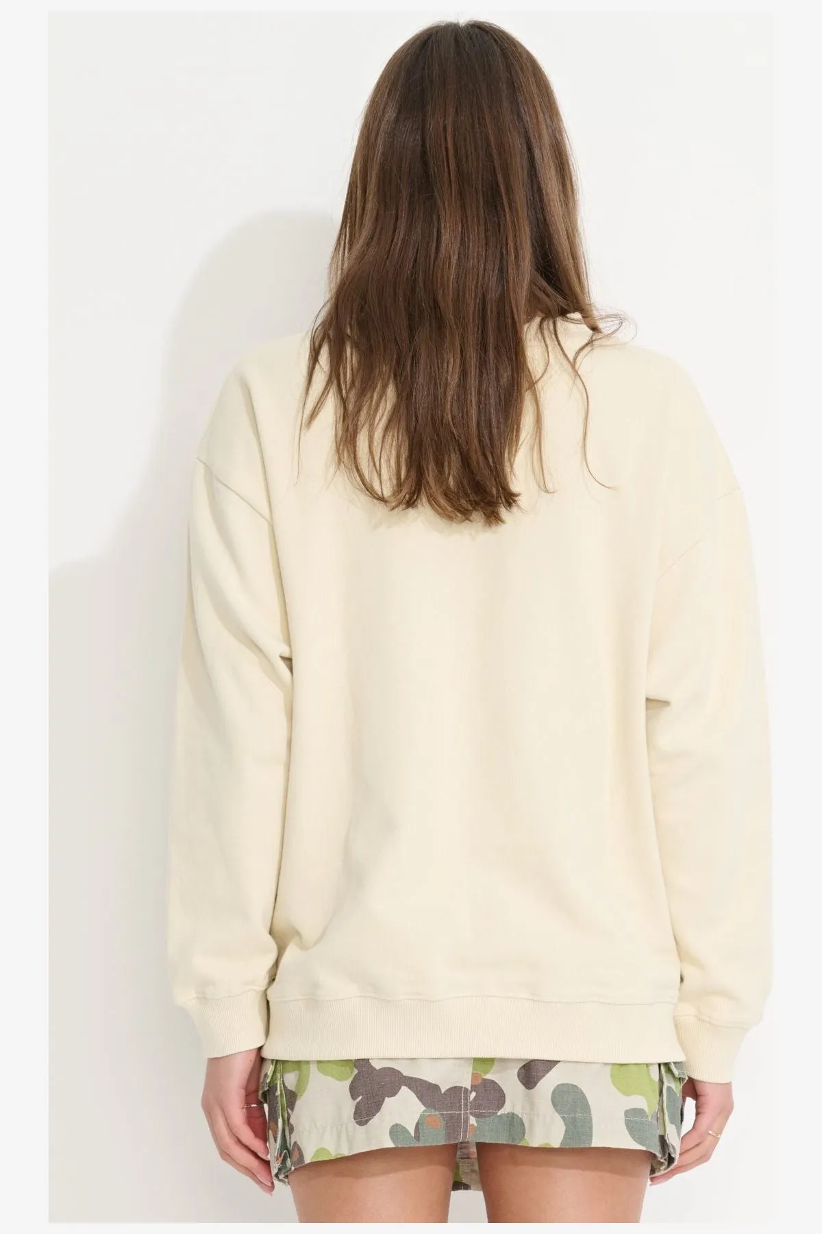 FOREST FRIENDS OS CREW - CREAM