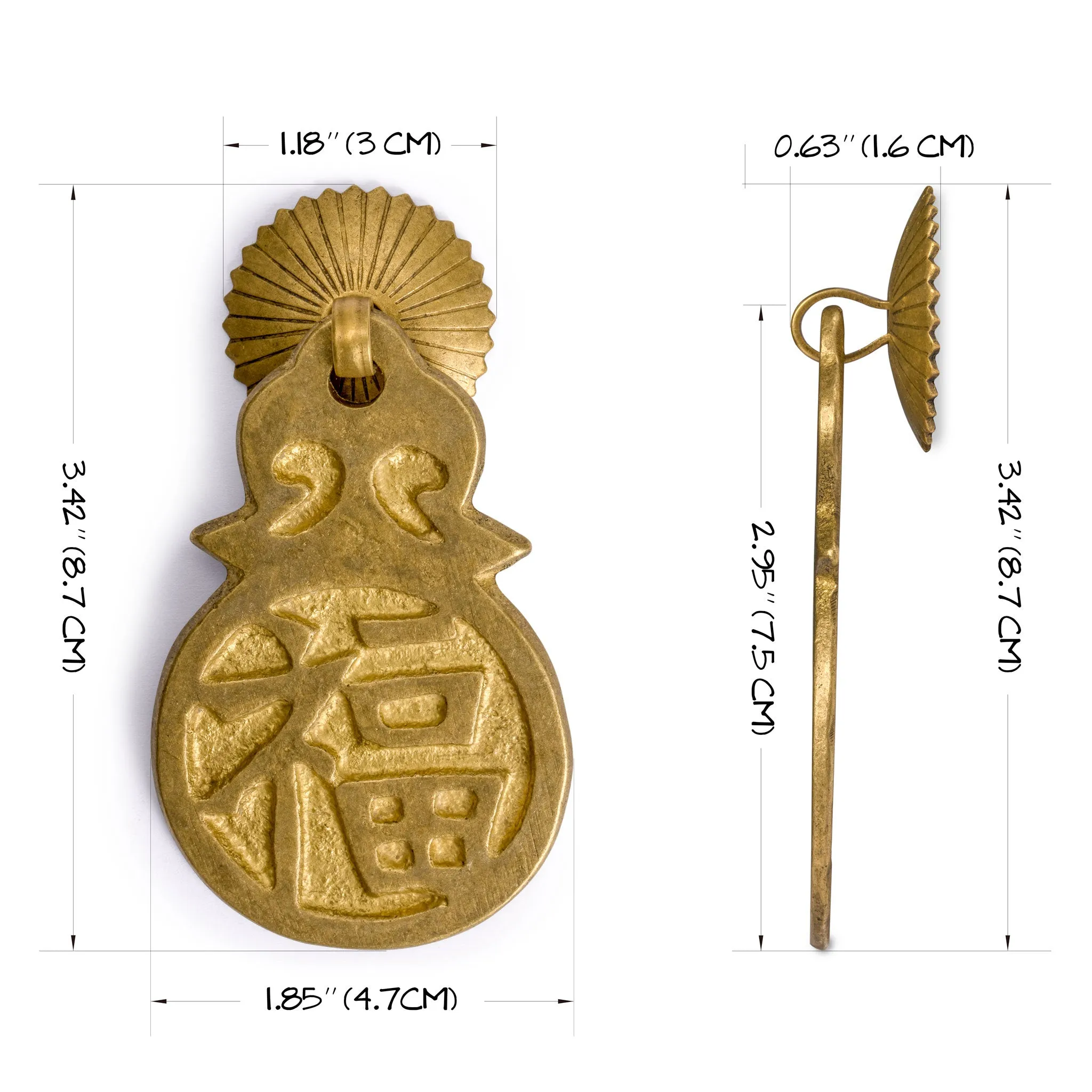 Fortune Pulls 3" - Set of 2