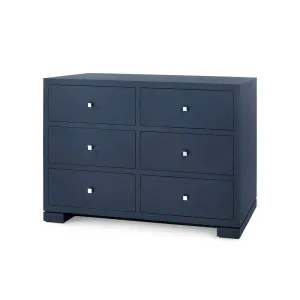 Frances Extra Large 6-Drawer / Deep Navy