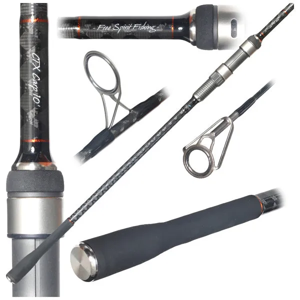 Free Spirit CTX Carp Creeper Rod 10ft 3.25lb 40mm Abbreviated Matte Finish