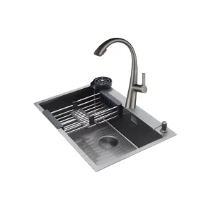 FREGADOR DE LUJO - ACERO INOXIDABLE 304 - BOLONIA 84