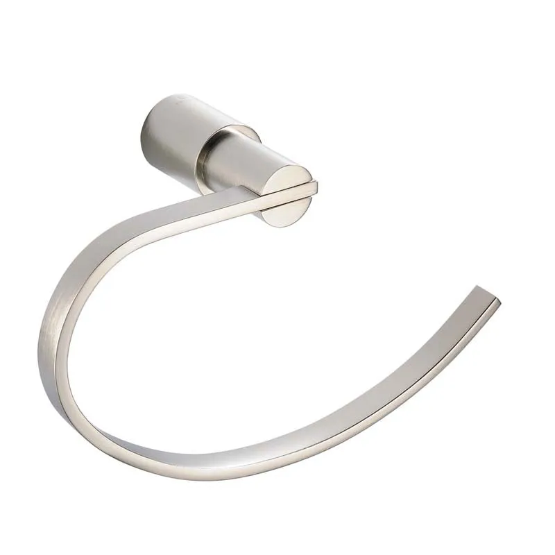 Fresca FAC0125BN Magnifico Towel Ring - Brushed Nickel