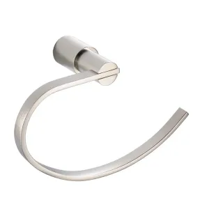 Fresca FAC0125BN Magnifico Towel Ring - Brushed Nickel
