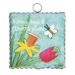 Gallery Mini || Bees & Flowers Print