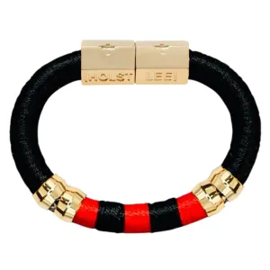 Gameday Bracelet Black and Red