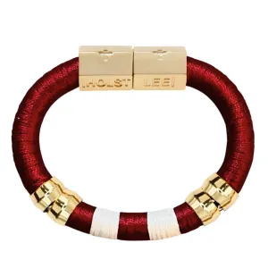 Gameday Bracelet Maroon and White