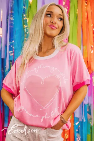 Gamma Phi Beta Philanthropy Building Strong Girls Script Ringer