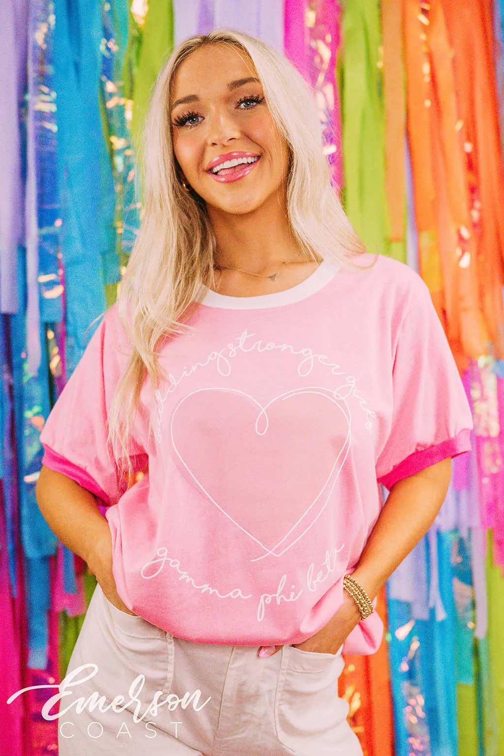 Gamma Phi Beta Philanthropy Building Strong Girls Script Ringer