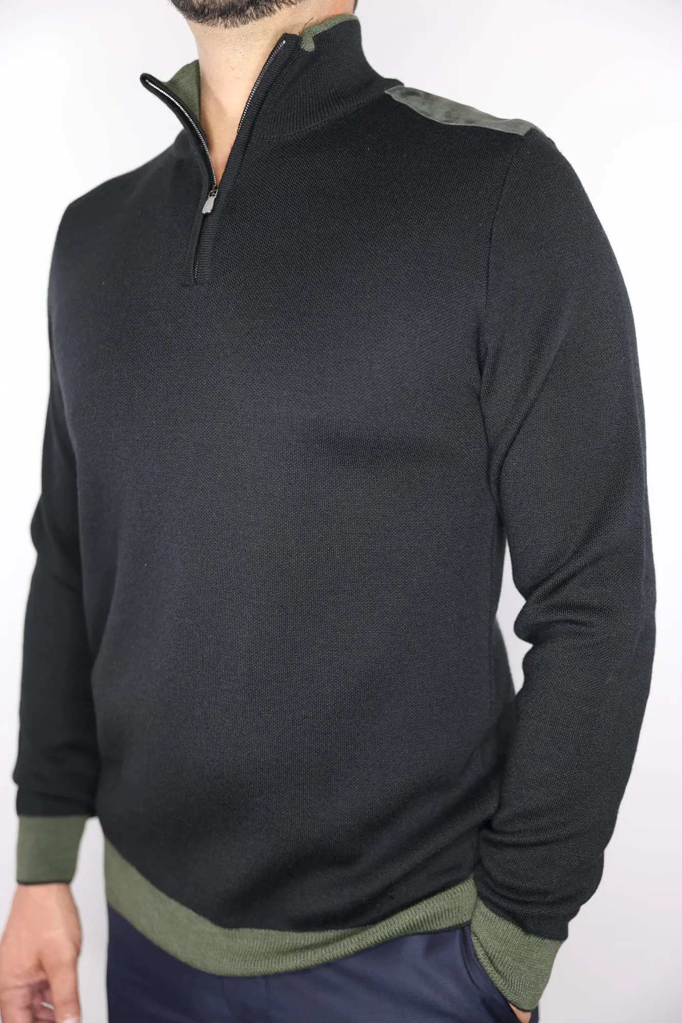 Garnet 1/4 Zip Sweater
