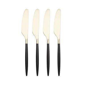 Gaze Two-Tone Satin 4-Piece Spreader Set
