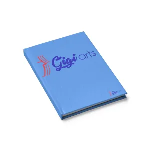 Gigiarts Logo light blue Journal - Blank