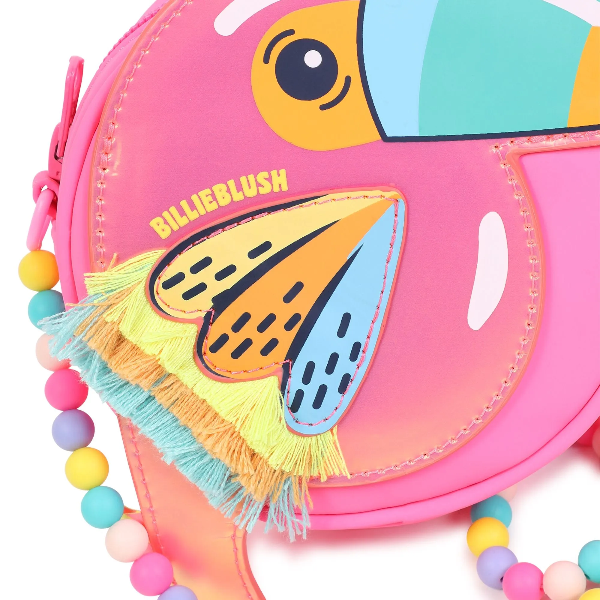 Girls Pink Parrot Bag