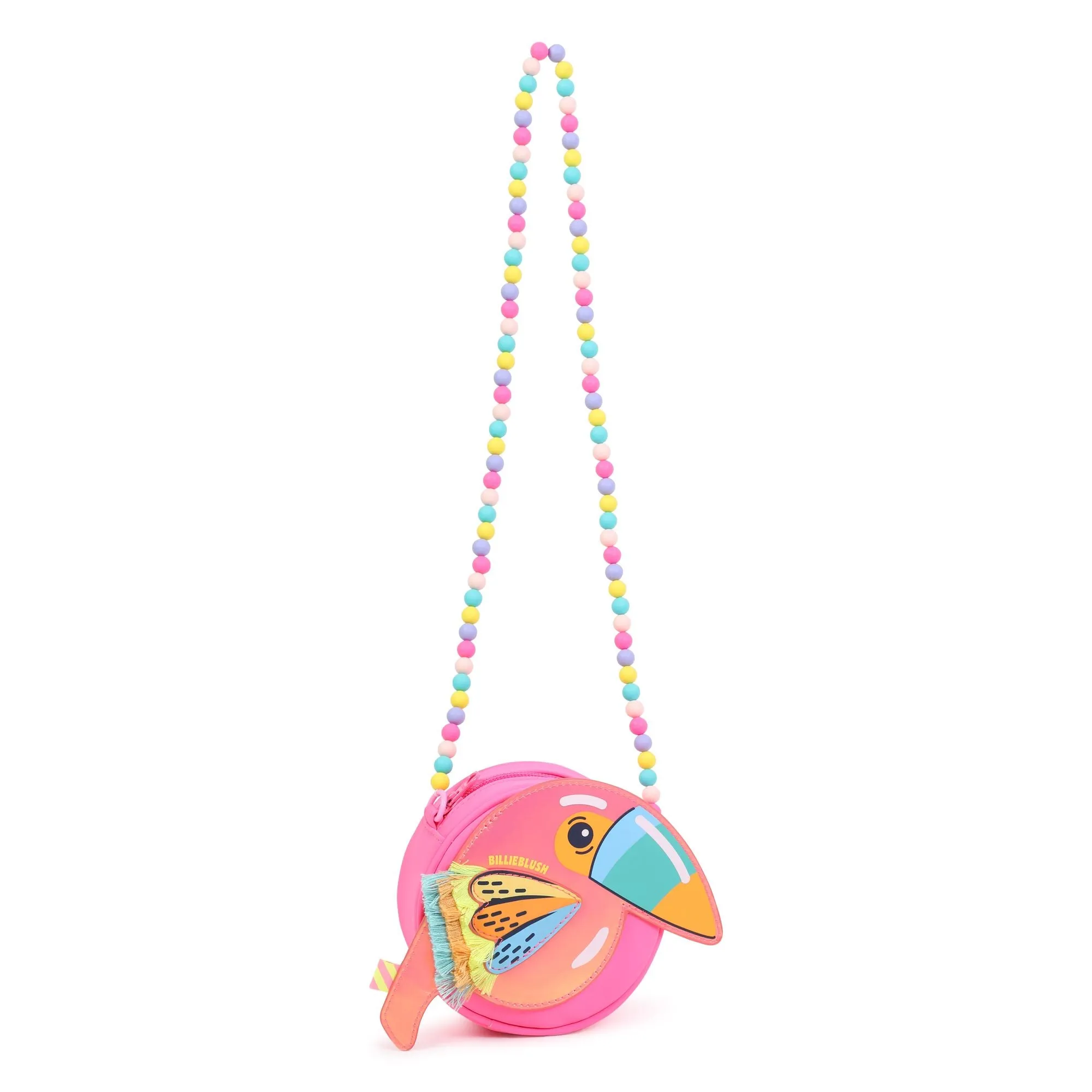 Girls Pink Parrot Bag