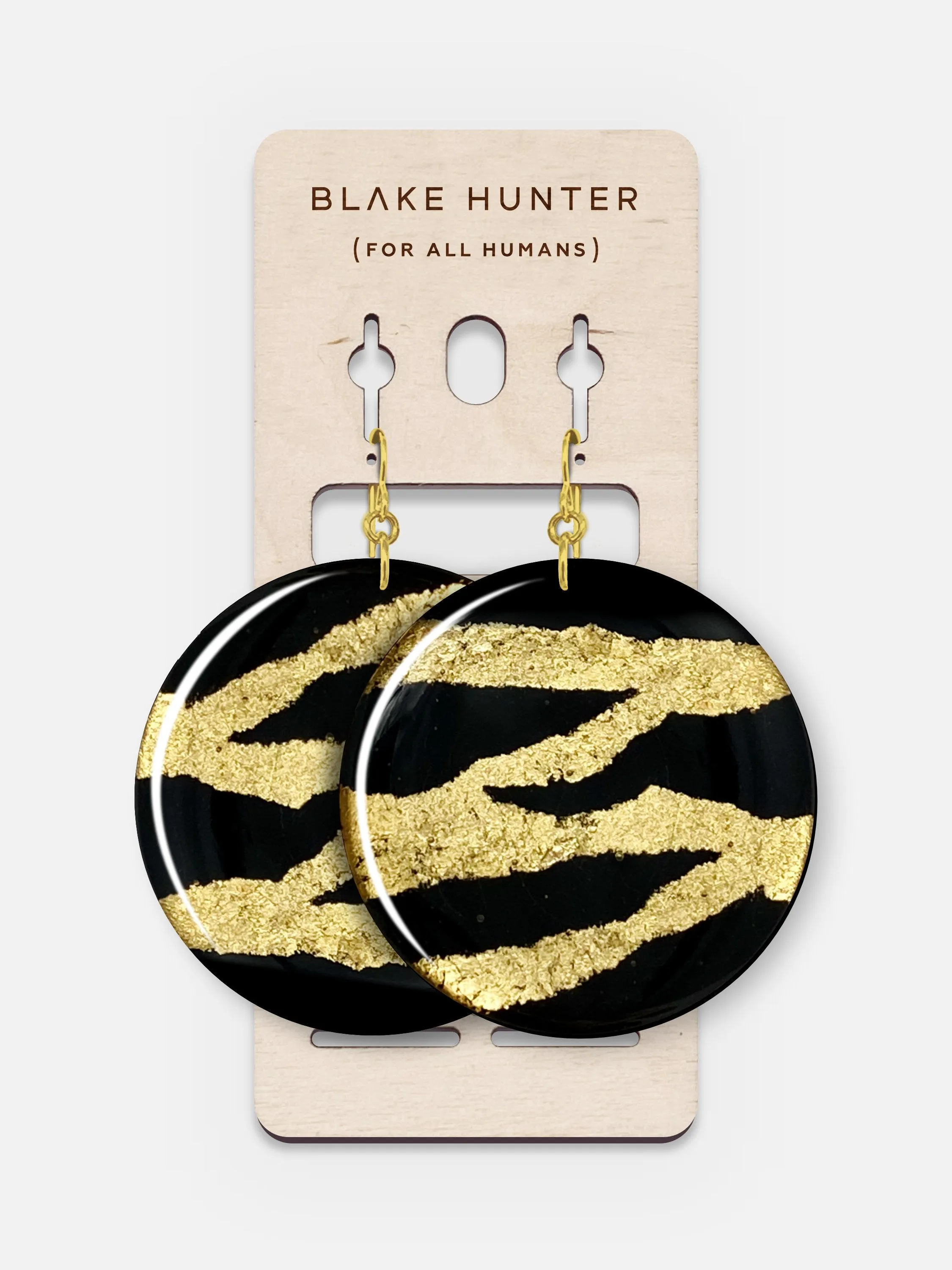 Gold Edition El Tigre Disk Earrings | Blake Hunter (For All Humans)