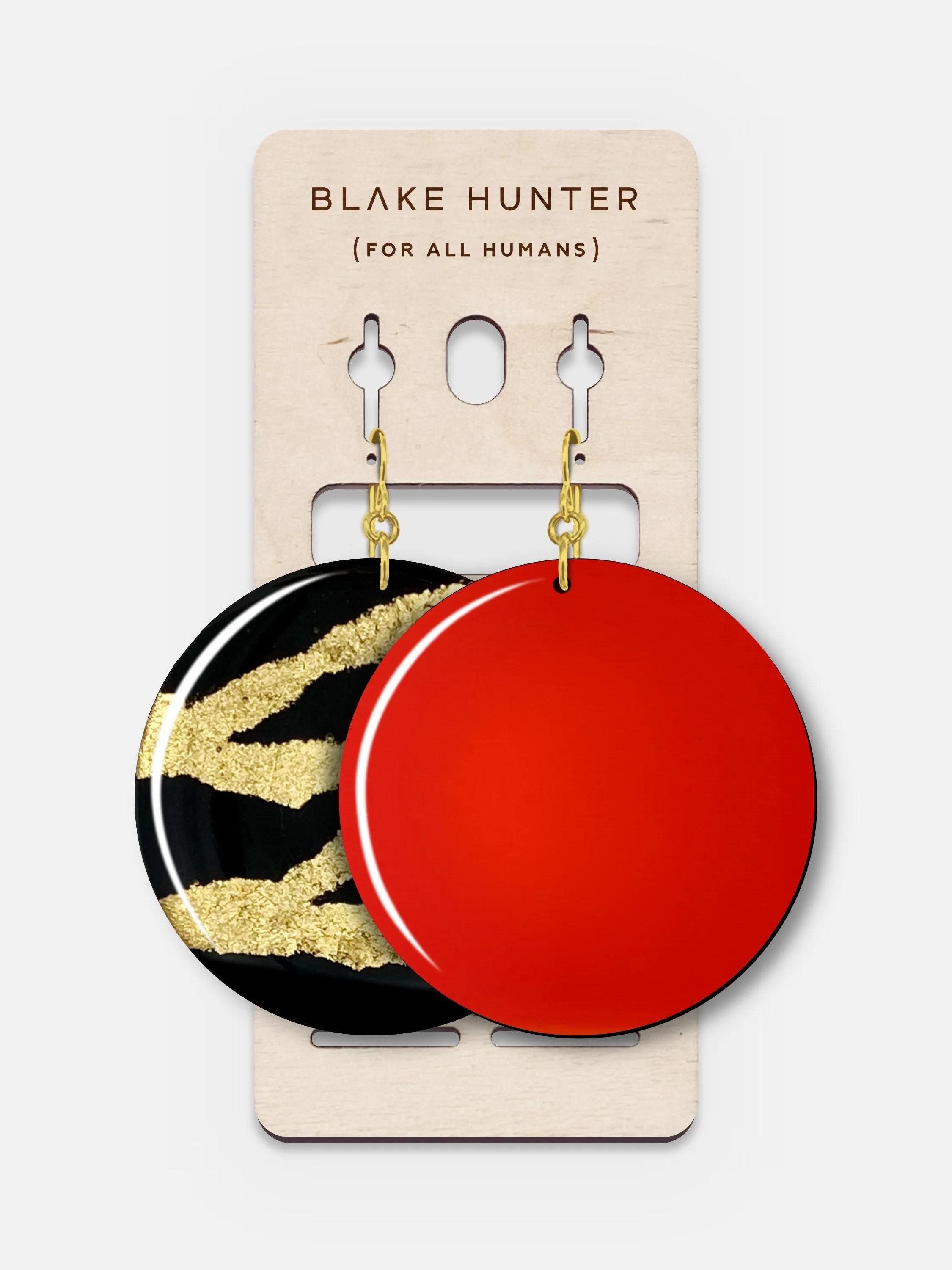 Gold Edition El Tigre Disk Earrings | Blake Hunter (For All Humans)
