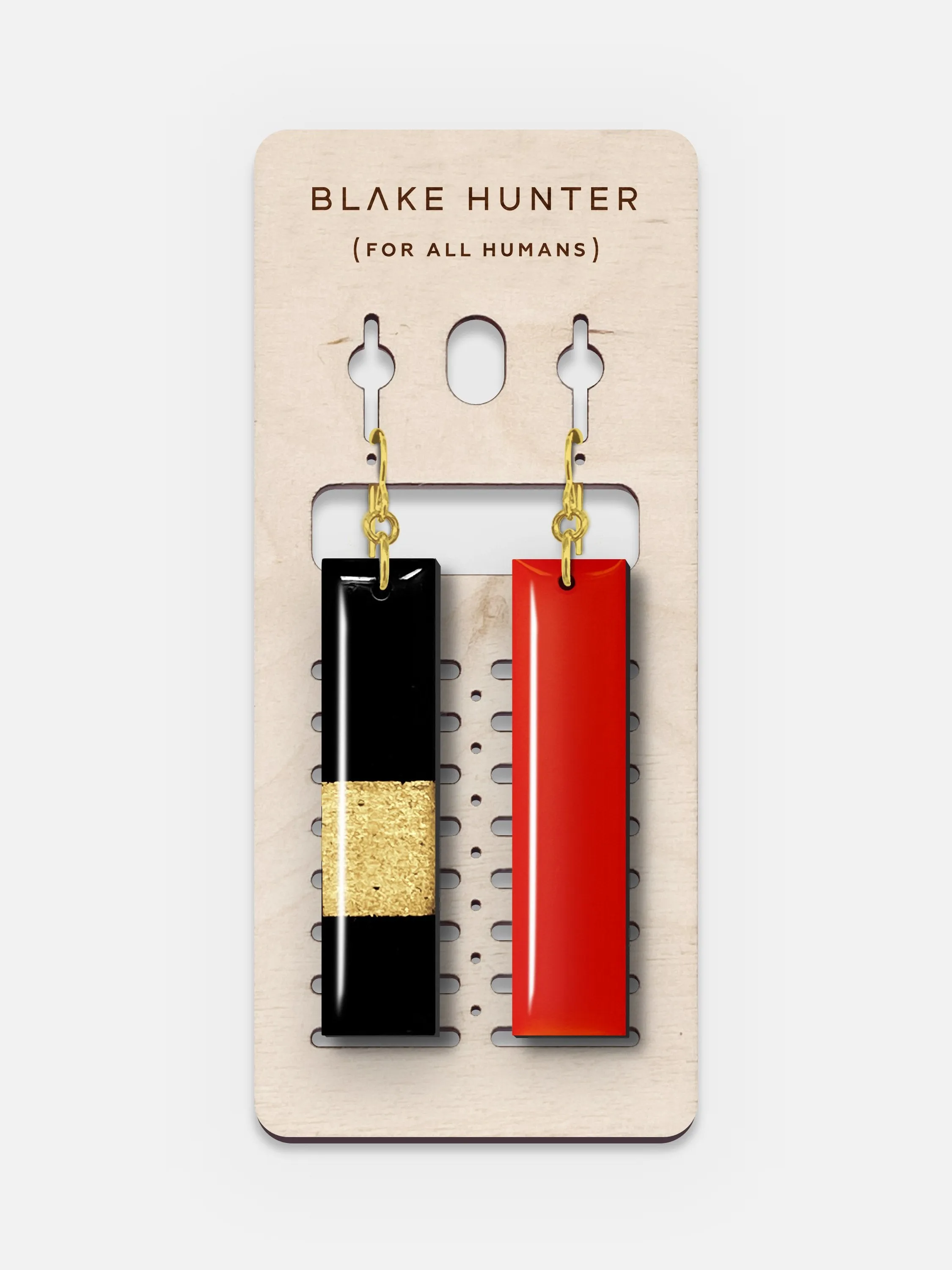 Gold Edition Linea Plank Earrings | Blake Hunter (For All Humans)