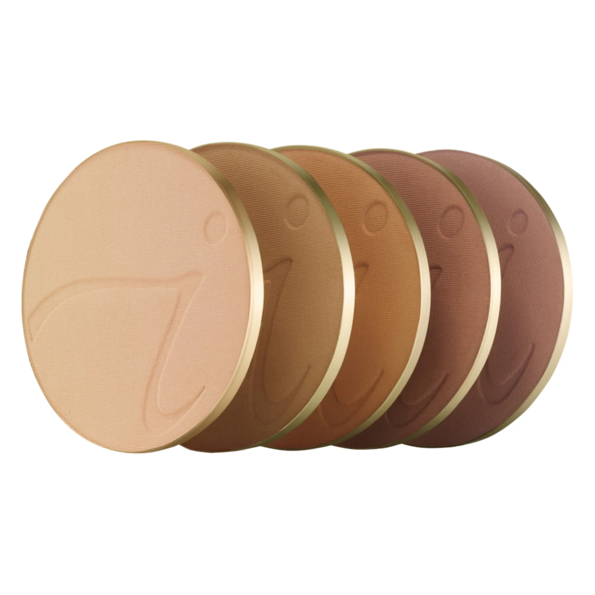 Gold Refillable Compact