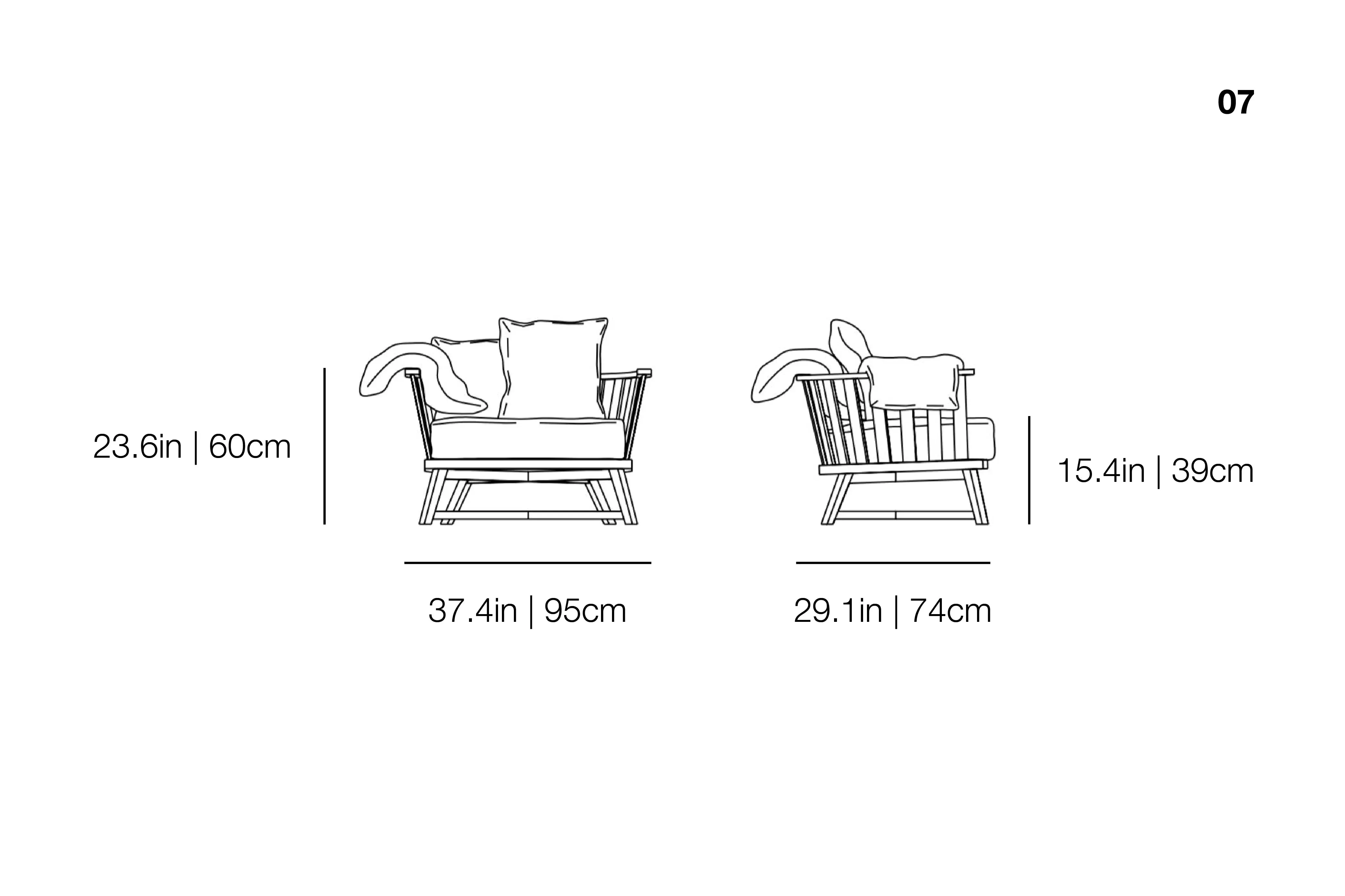 Gray 07 - Armchair