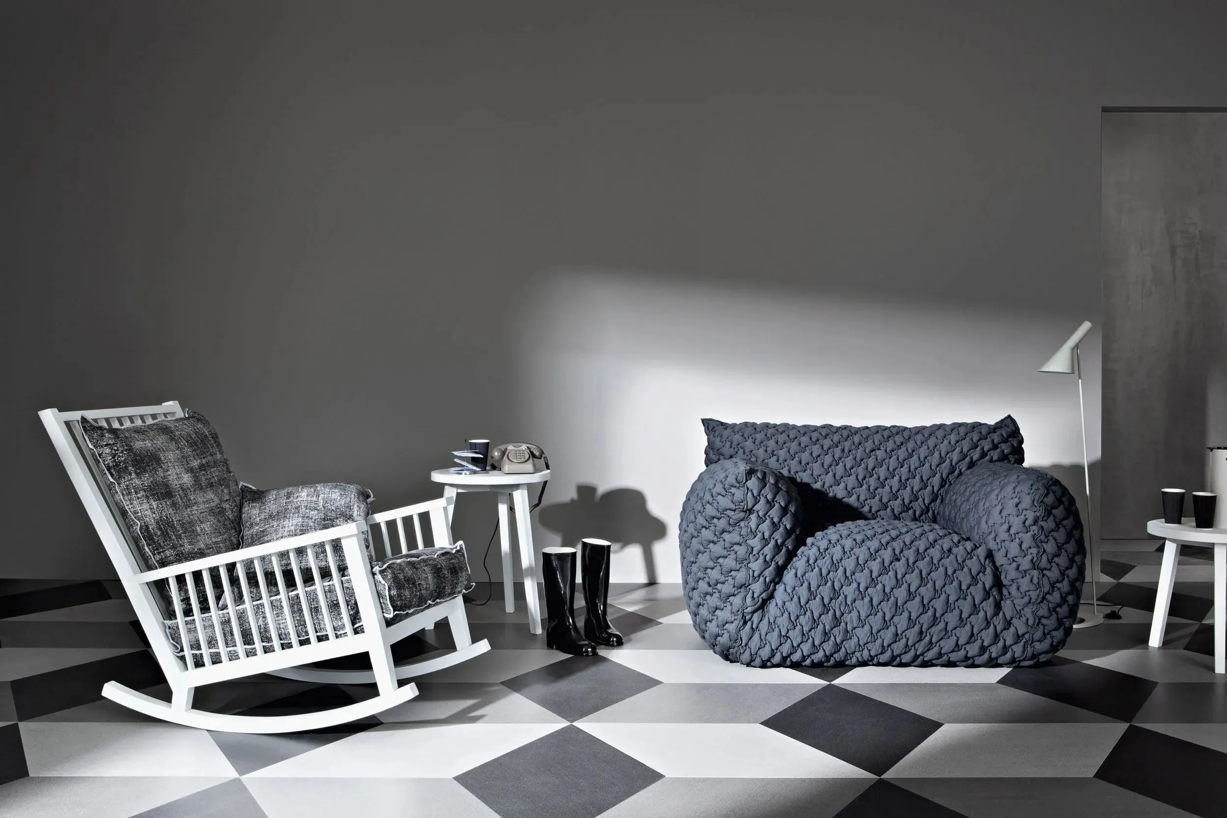 Gray 09 - Rocking Chair