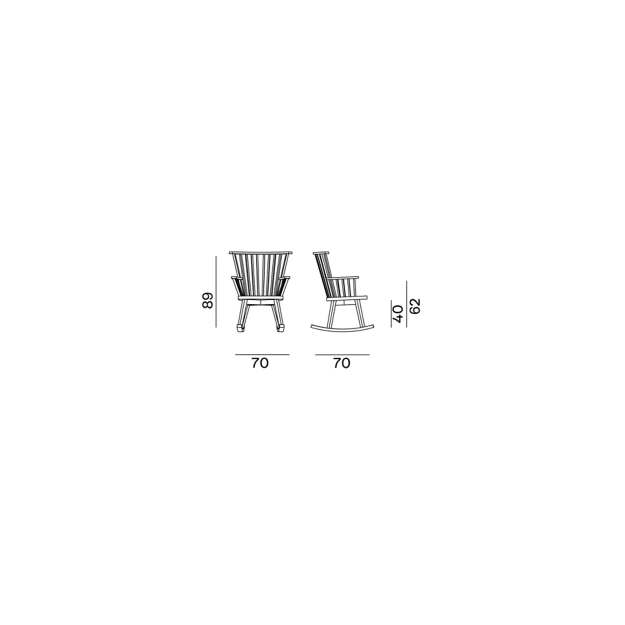 Gray 29 - Rocking Chair