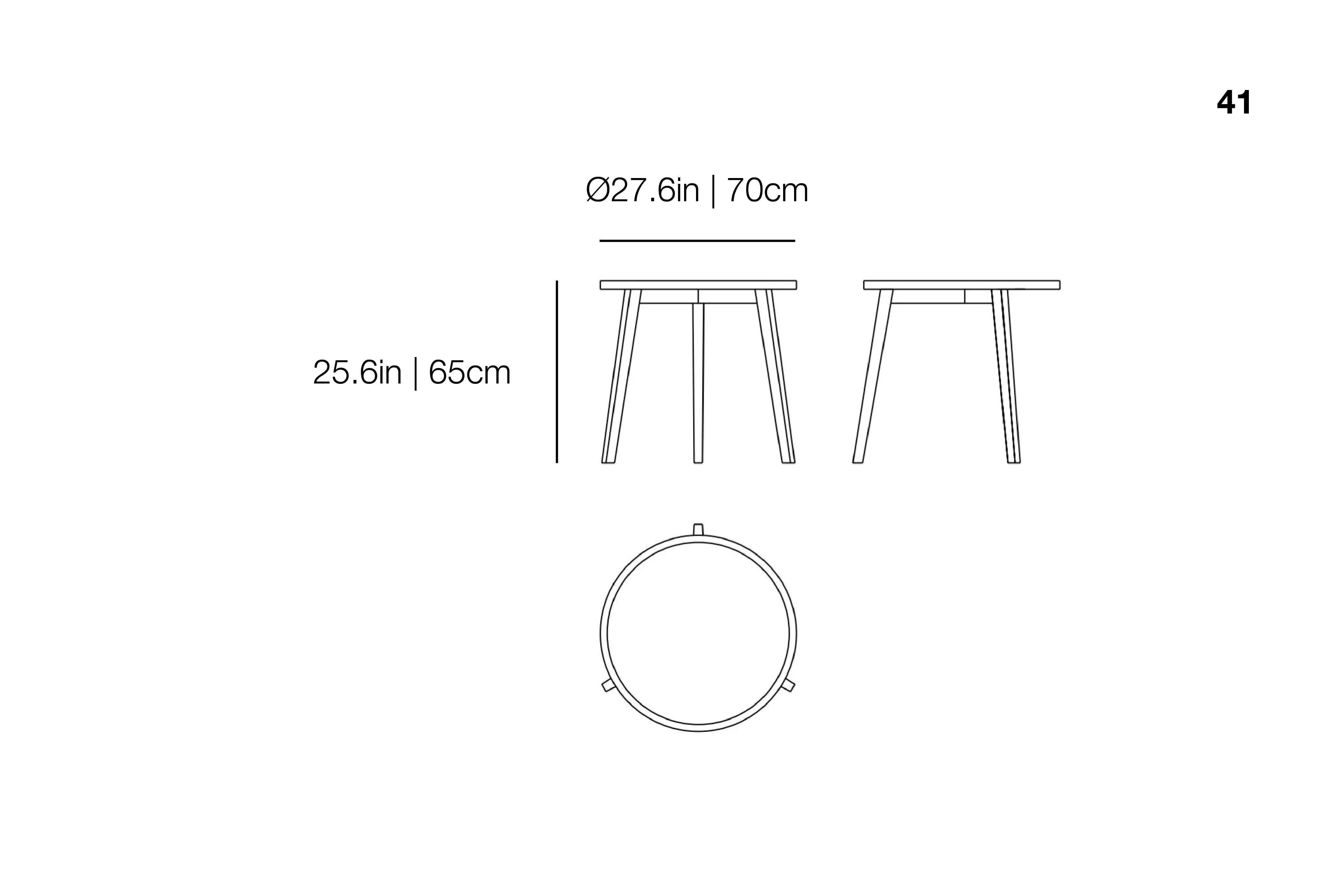 Gray 41 - Side Table