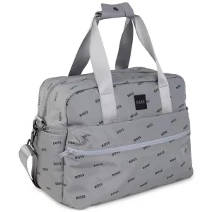 Grey Logo Baby Changing Bag & Mat