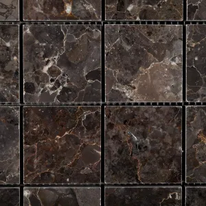 Grigio Verona Marble 2 X 2 Polished Mosaic Tile - Lot of 50 Sheets