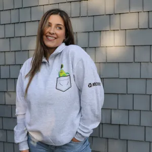 Guac Is Extra Quarter-Zip Sweatshirt