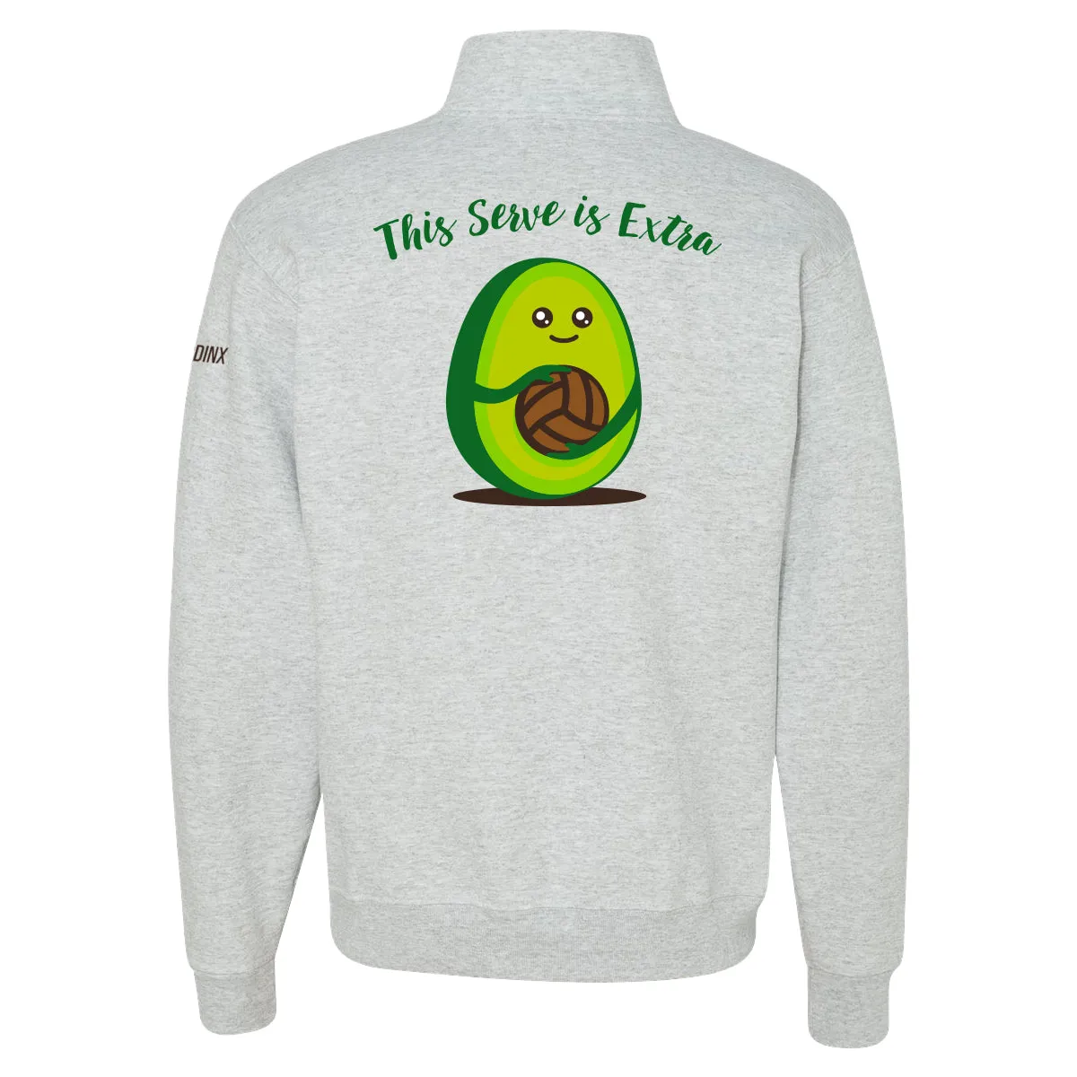 Guac Is Extra Quarter-Zip Sweatshirt