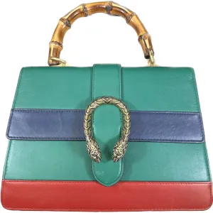 Gucci Bamboo Handle Calfskin Dionysus