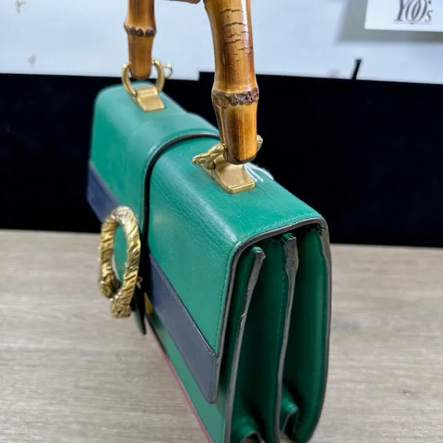 Gucci Bamboo Handle Calfskin Dionysus