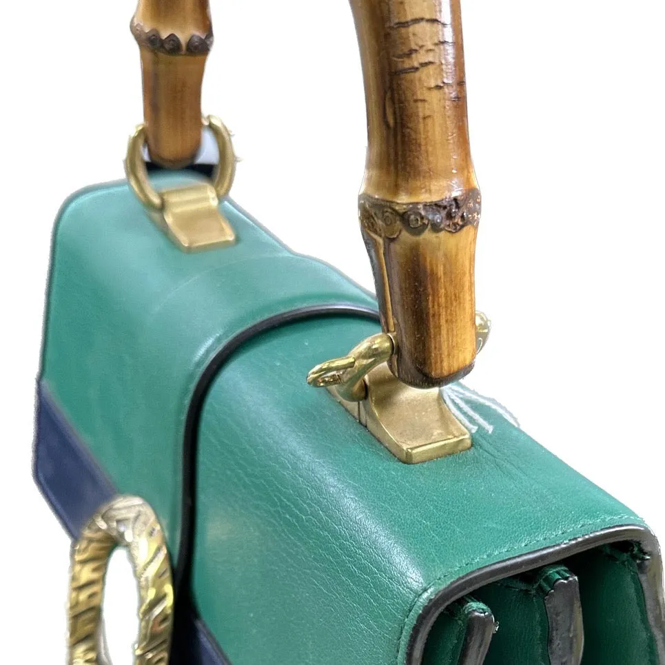Gucci Bamboo Handle Calfskin Dionysus
