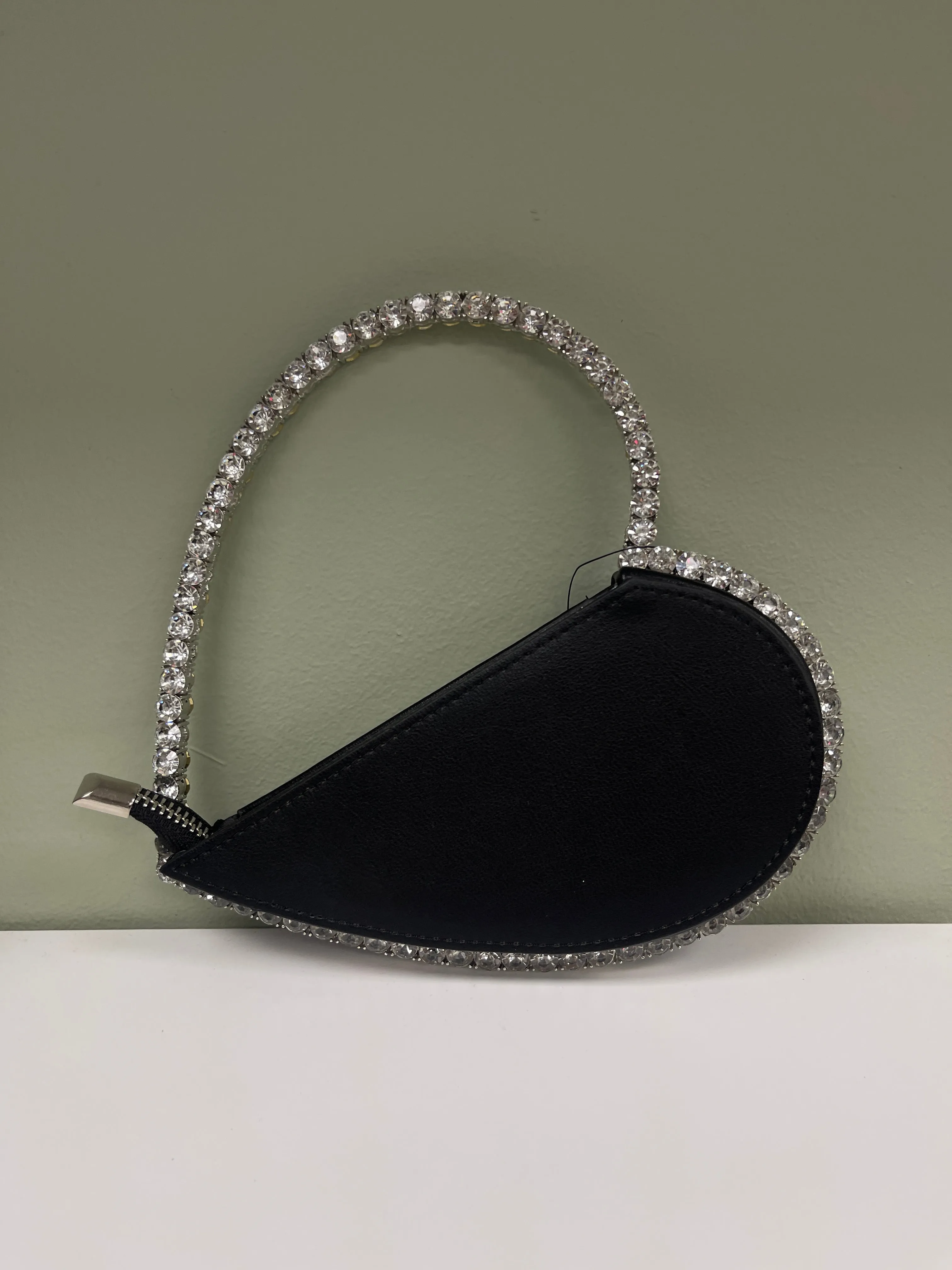 HALF HEART HANDBAG
