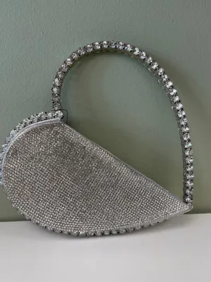 HALF HEART HANDBAG