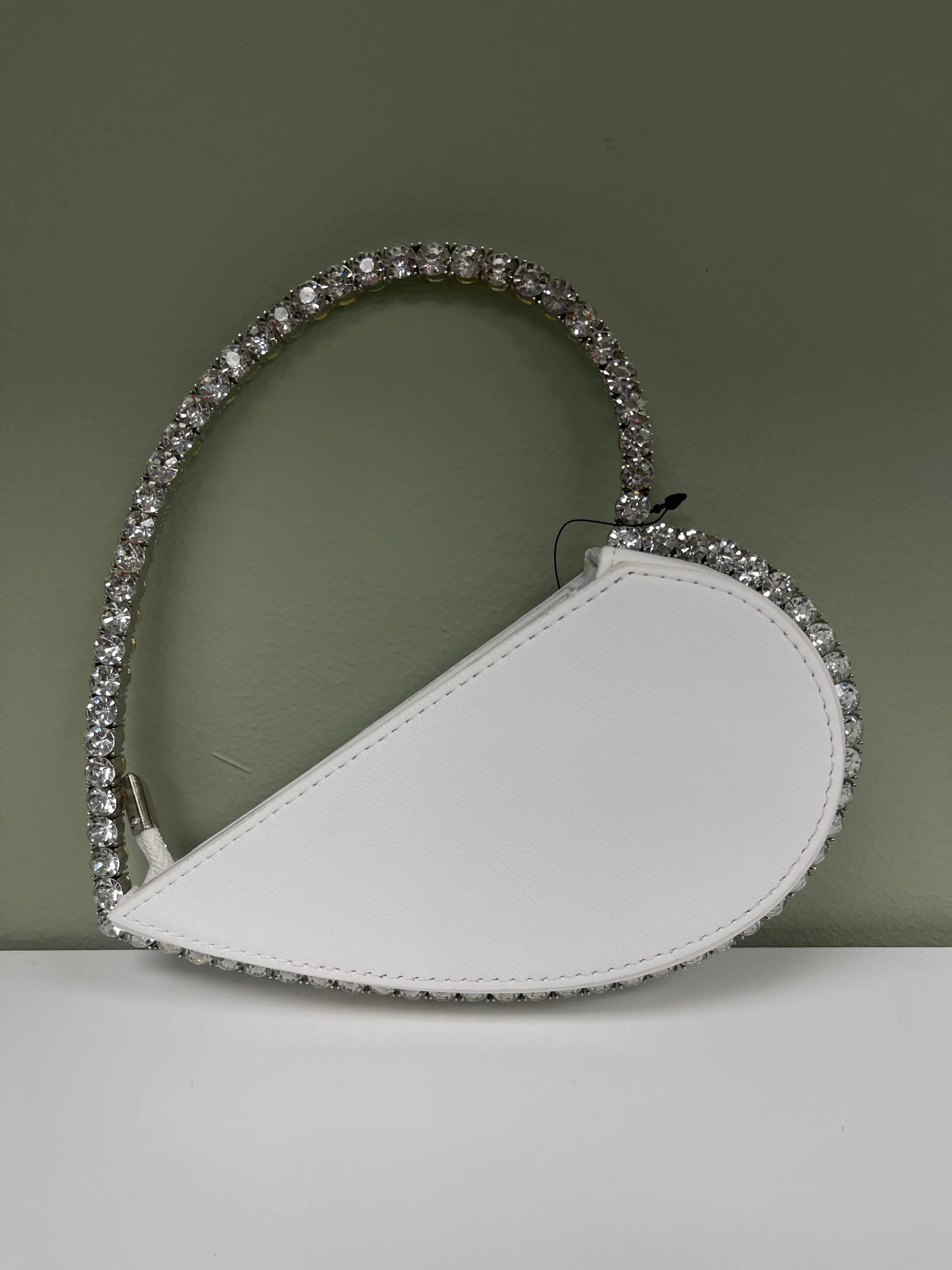HALF HEART HANDBAG