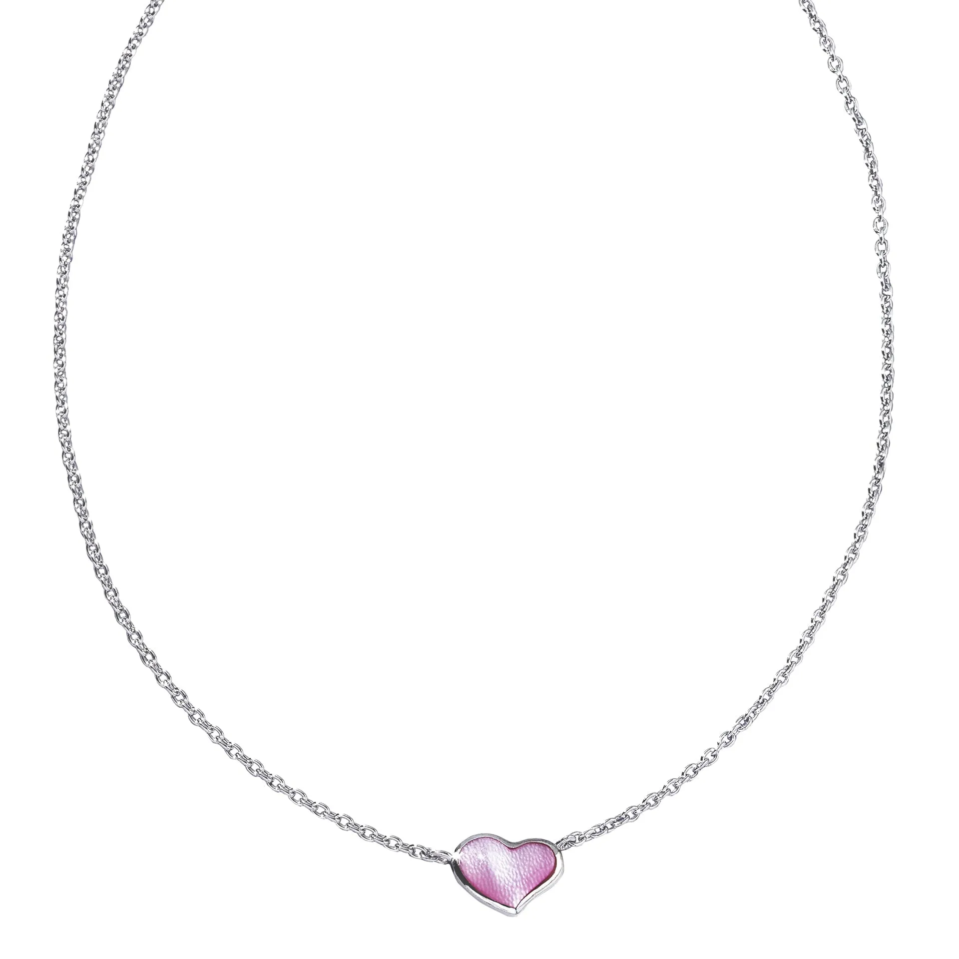 Heart Pendant Sterling Necklace