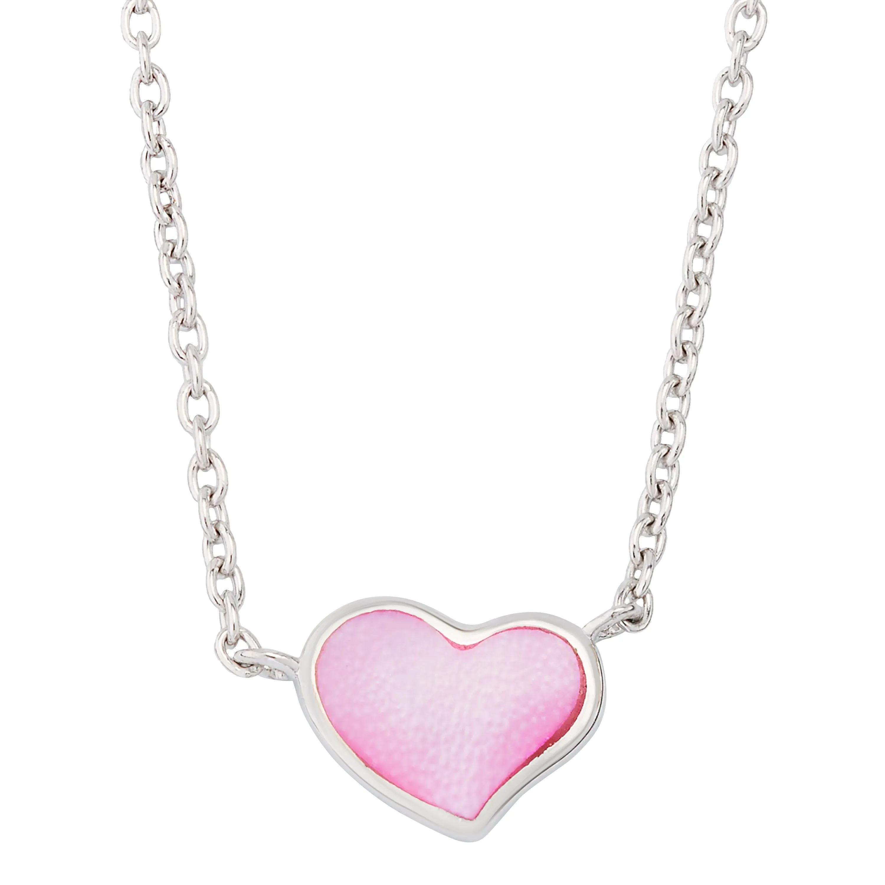 Heart Pendant Sterling Necklace