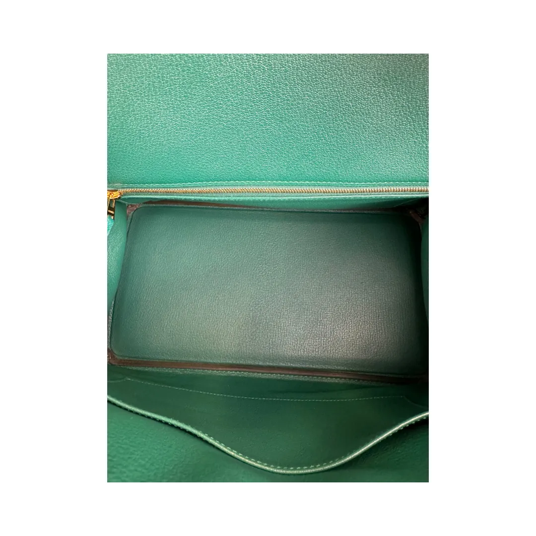 Hermès Epsom Birkin 35 Malachite