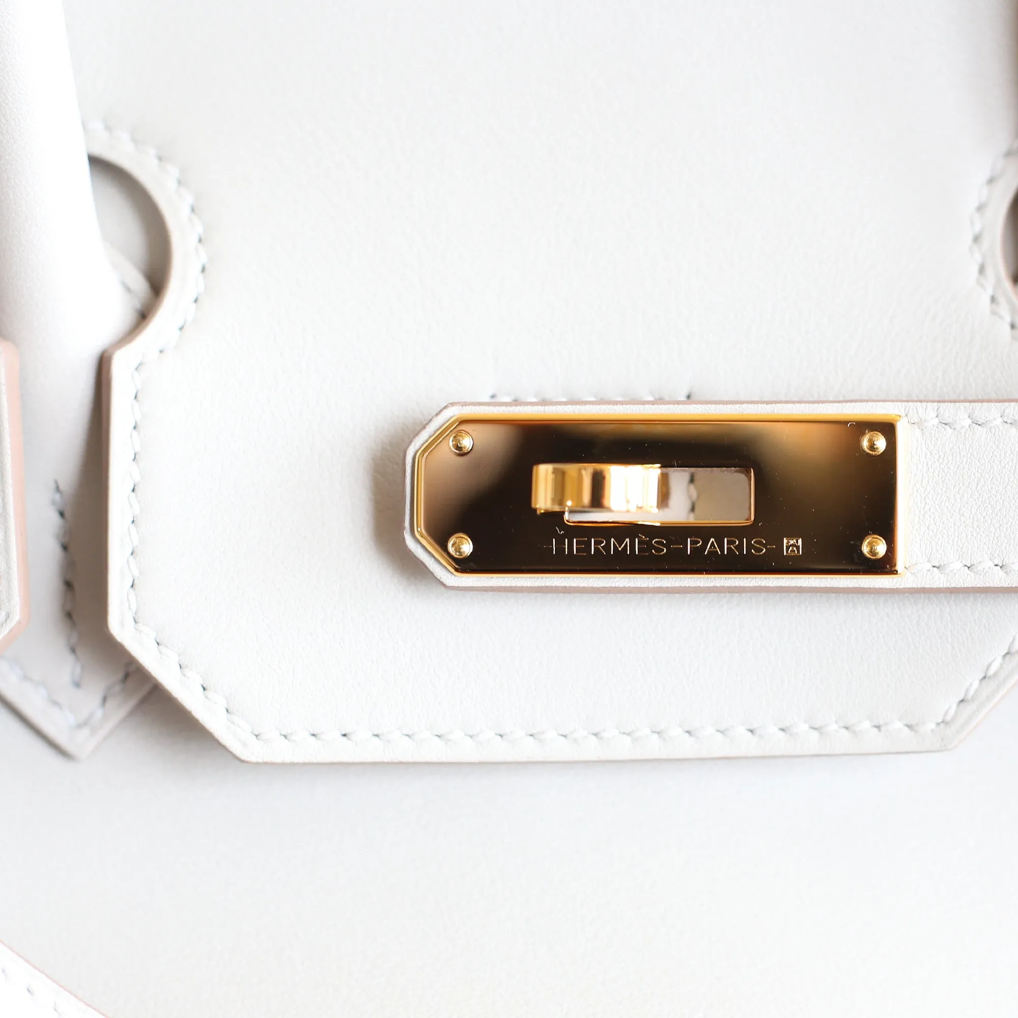 Hermès |Gris Perle Swift Birkin with Gold Hardware| 35