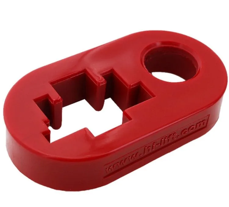 HI-LIFT™ JACK HANDLE-KEEPER / ISOLATOR RED [HL-HKR]