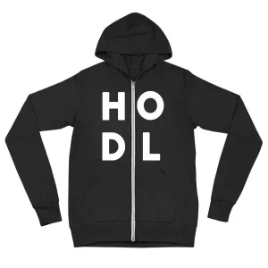 HODL Boxed Unisex zip hoodie